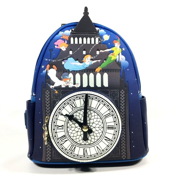 Loungefly Handbags - Loungefly Disney Peter Pan Glow In The Dark Clock Mini Backpack